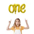 balon foliowy napis one zloty partydeco 26 shp