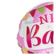 balon foliowy new baby dziewczynka w balonie flexmetal 24 shp