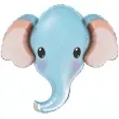 balon foliowy niebieski slonik flexmetal 24 shp