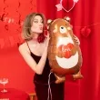 balon foliowy niedzwiadek z serduszkiem partypal 30 shp