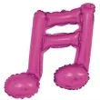 balon foliowy nuta podwojna fuksja 16 shp