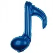 balon foliowy nuta pojedyncza niebieski 16 shp
