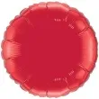 balon foliowy okragly czerwony unique 18 rnd