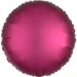 balon foliowy okragly fuksja mat amscan 17 rnd