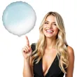 balon foliowy okragly jumbo gradient bialo blekitny flexmetal 32 rnd