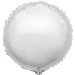 balon foliowy okragly jumbo srebrny flexmetal 31 rnd