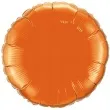 balon foliowy okragly pomaranczowy amscan 18 rnd