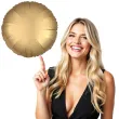 balon foliowy okragly satynowy zloty amscan 17 rnd