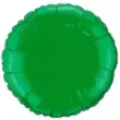 balon foliowy okragly zielony amscan 18 rnd