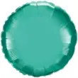 balon foliowy okragly zielony chrom qualatex 18 rnd