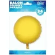 balon foliowy okragly zloty godan 18 rnd