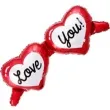 balon foliowy okulary walentynkowe love you jix 20 shp
