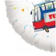 balon foliowy olimpiada paryz 2024 fun bus bialy 18 rnd