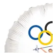 balon foliowy olimpiada paryz 2024 sport bialy 18 rnd