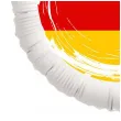balon foliowy panstwa swiata niemcy bialy 18 rnd
