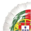 balon foliowy panstwa swiata portugalia bialy 18 rnd