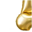balon foliowy penis willy glamour zloty partydeco 44 shp