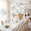 balon foliowy pierwsza komunia swieta mietowa geometria 18 rnd