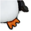 balon foliowy pingwin dekoracje polska 18 shp