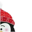 balon foliowy pingwin w czerwonej czapeczce grabo 34 shp