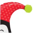 balon foliowy pingwinek w czapeczce qualatex 36 shp