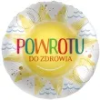 balon foliowy powrotu do zdrowia amscan 17 rnd