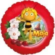 balon foliowy pszczolka maja czerwony party factory 18 rnd
