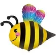 balon foliowy pszczolka wesola kolorowa flexmetal 24 shp