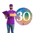 balon foliowy rainbow liczba 30 grabo 18 rnd