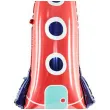 balon foliowy rakieta czerwony partydeco 45 shp
