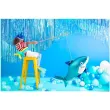 balon foliowy rekin niebieski partydeco 36 shp
