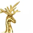 balon foliowy renifer stojacy zloty partydeco 29 shp