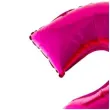 balon foliowy rozowa radosc cyfra 2 rozowy funnyfashion 41 dgt