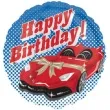 balon foliowy samochod wyscigowy happy birthday amscan 17 rnd