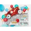 balon foliowy samochod z piorunem czerwony partydeco 36 shp