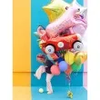 balon foliowy samochod z piorunem czerwony partydeco 36 shp