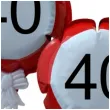 balon foliowy samopompujacy 40 urodziny traffic top ten 3 rnd