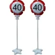 balon foliowy samopompujacy 40 urodziny traffic top ten 3 rnd