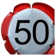 balon foliowy samopompujacy 50 urodziny traffic top ten 3 rnd