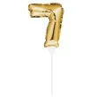 balon foliowy samopompujacy cyfra 7 zloty godan 9 dgt