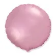 balon foliowy satynowy jasnorozowy flexmetal 18 rnd