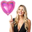 balon foliowy serca holo rozowy grabo 18 hrt