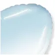 balon foliowy serce bialo blekitny flexmetal 18 hrt