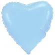 balon foliowy serce blekitny flexmetal 9 hrt