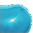 balon foliowy serce blekitny jix 18 hrt