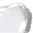 balon foliowy serce chrom srebrny qualatex 18 hrt