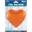 balon foliowy serce classic pomaranczowy partypal 18 hrt