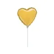 balon foliowy serce classic zloty amscan 9 hrt