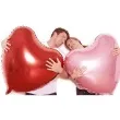 balon foliowy serce czerwony partydeco 24 hrt