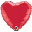 balon foliowy serce czerwony qualatex 18 hrt